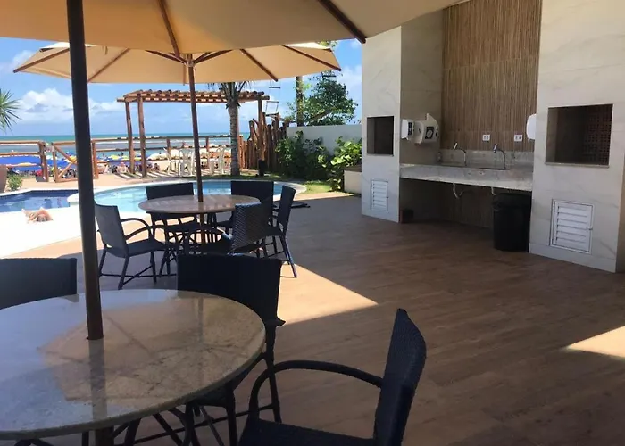 Exclusivo Apto em frente às piscinas naturais de Porto de Galinhas - Com vista frontal para o mar - Beira mar - Plage du Porto 101
